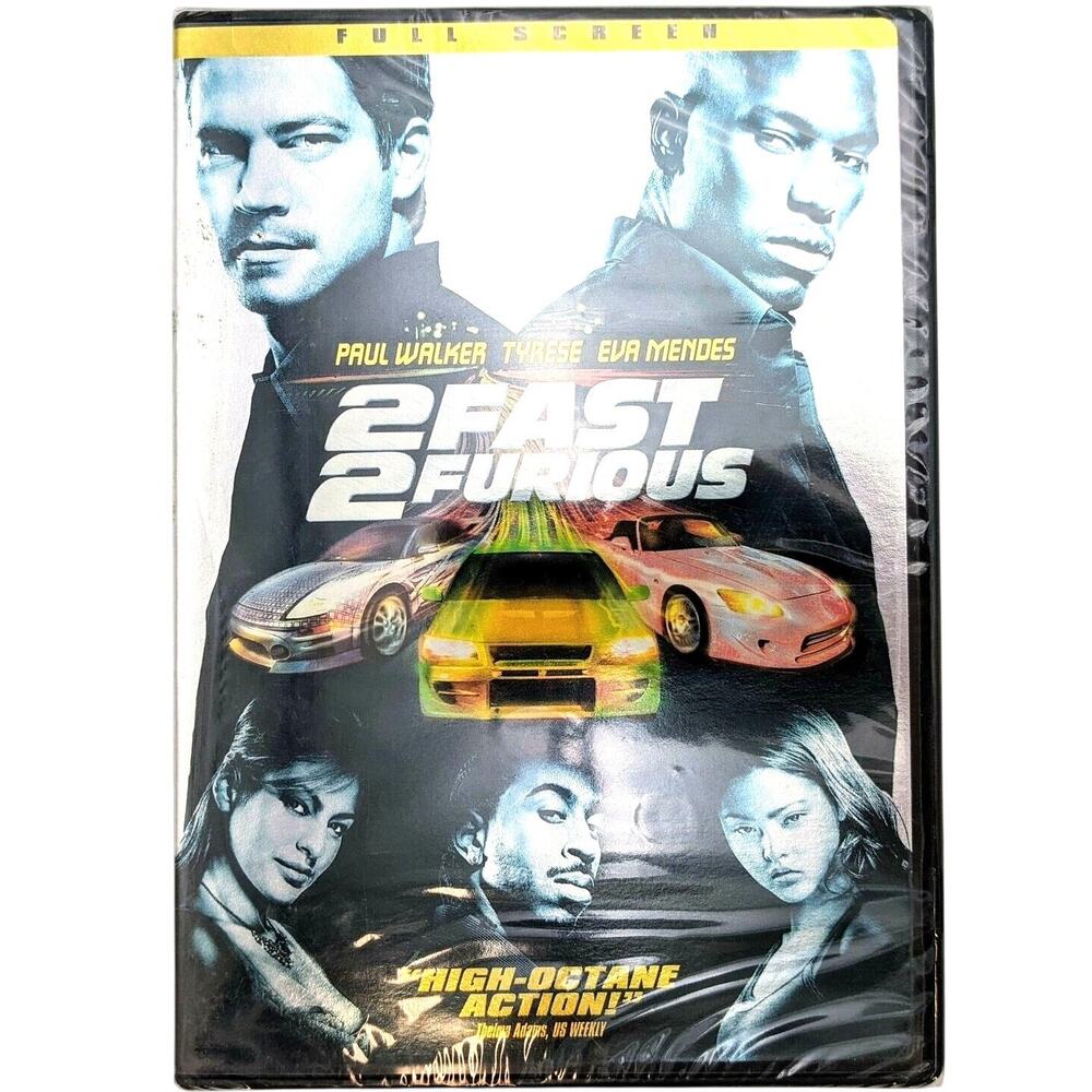 2 Fast 2 Furious DVD 2003 Universal New Sealed Paul Walker Tyrese Gibson Action